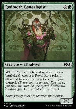 Genealogista di Zannarossa - Le Terre Selvagge di Eldraine (Common) [WOE-179]