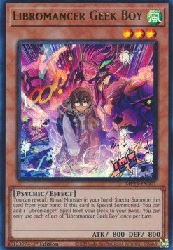 Libromante Ragazzo Secchione - 25th Anniversary Tin: Dueling Heroes Mega Pack (Ultra Rare) [MP23-001]
