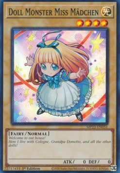Mostro Bambola Miss Mädchen - 25th Anniversary Tin: Dueling Heroes Mega Pack (Super Rare) [MP23-051]
