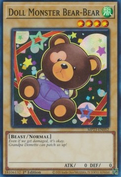 Mostro Bambola Orsetto-Orsetto - 25th Anniversary Tin: Dueling Heroes Mega Pack (Super Rare) [MP23-052]