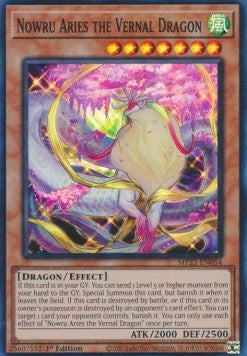 Nowru Aries il Drago Vernale - 25th Anniversary Tin: Dueling Heroes Mega Pack (Super Rare) [MP23-054]