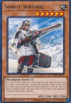 Sentinella Soleggiata - 25th Anniversary Tin: Dueling Heroes Mega Pack (Rare) [MP23-074]