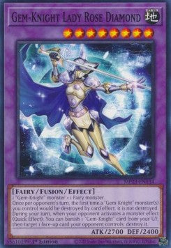 Cavaliere-Gemma Lady Diamante Rosa - 25th Anniversary Tin: Dueling Heroes Mega Pack (Common) [MP23-134]
