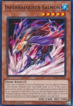 Salmone Regina Infernale - 25th Anniversary Tin: Dueling Heroes Mega Pack (Common) [MP23-178]