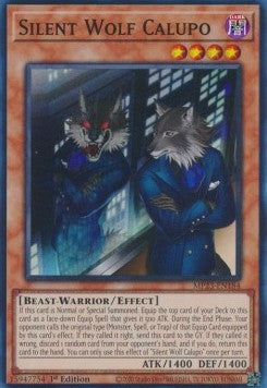 Lupo Silente Calupo - 25th Anniversary Tin: Dueling Heroes Mega Pack (Super Rare) [MP23-184]