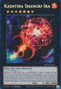 Kashtira Shangri-Ira - 25th Anniversary Tin: Dueling Heroes Mega Pack (Secret Rare) [MP23-190]
