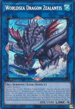 Zealantis Drago del Mare del Mondo - 25th Anniversary Tin: Dueling Heroes Mega Pack (Secret Rare) [MP23-193]