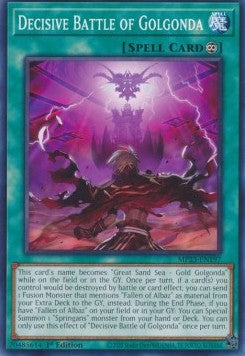 Battaglia Decisiva di Golgonda - 25th Anniversary Tin: Dueling Heroes Mega Pack (Common) [MP23-197]