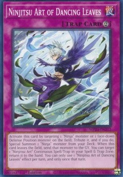 Arte Ninjitsu delle Foglie Danzanti - 25th Anniversary Tin: Dueling Heroes Mega Pack (Common) [MP23-212]