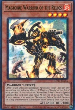 Guerriero Magiminerale delle Reliquie - 25th Anniversary Tin: Dueling Heroes Mega Pack (Ultra Rare) [MP23-266]