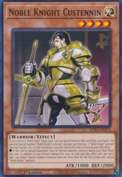 Nobile Cavaliere Custennin - 25th Anniversary Tin: Dueling Heroes Mega Pack (Common) [MP23-275]