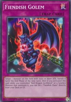 Golem Demoniaco - Structure Deck: Il Re Cremisi (Common) [SDCK-032]