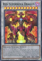 Drago Supernova Rosso - Structure Deck: Il Re Cremisi (Super Rare) [SDCK-044]