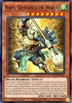 Hapi, Guida di Horus - Età del Sovrano (Super Rare) [AGOV-013]