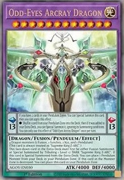 Drago Arcray Occhi Diversi - Età del Sovrano (Ultra Rare) [AGOV-030]