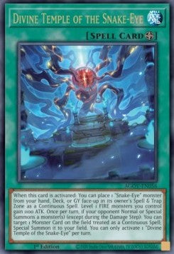 Tempio Divino degli Occhi di Serpente - Età del Sovrano (Ultra Rare) [AGOV-056]
