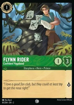Flynn Rider - Confident Vagabond - Rise of the Floodborn (Common) [2ROF-81]