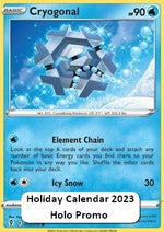Cryogonal - Evoluzioni Eteree (Promo) [EVS-043]