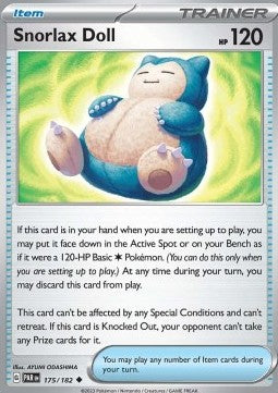 Bambola Snorlax - Paradosso Temporale (Uncommon) [PAR-175]