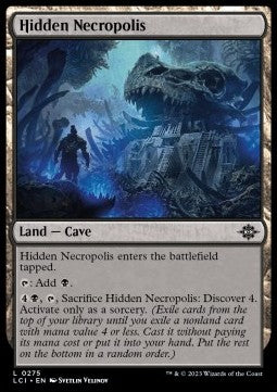 Necropoli Celata - Le Caverne Perdute di Ixalan (Land) [LCI-275]