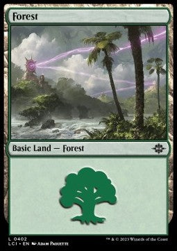 Foresta - Le Caverne Perdute di Ixalan: Extras (Land) [XLCI-402]