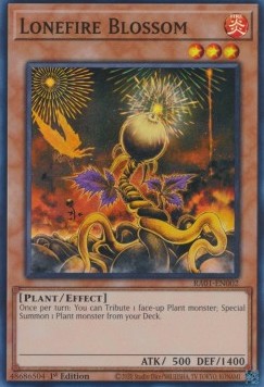 Bocciolo di Fuoco Solitario - 25th Anniversary Rarity Collection (Super Rare) [RA01-002]