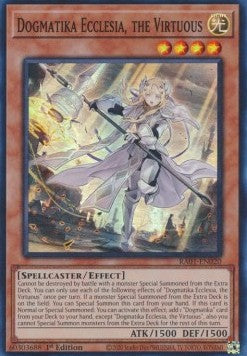 Dogmatika Ecclesia, la Virtuosa - 25th Anniversary Rarity Collection (Super Rare) [RA01-020]
