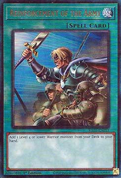 Rinforzi dell'Esercito - 25th Anniversary Rarity Collection (Ultimate Rare) [RA01-051]