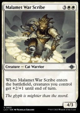 Scriba da Guerra Malamet - Le Caverne Perdute di Ixalan (Uncommon) [LCI-21]