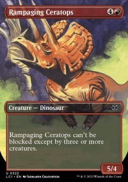 Triceratopo Infuriato - Le Caverne Perdute di Ixalan: Extras (Uncommon) [XLCI-322]