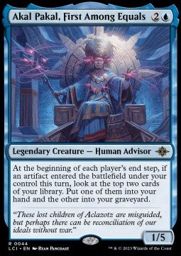 Akal Pakal, Prima Tra gli Eguali - Le Caverne Perdute di Ixalan (Rare) [LCI-44]