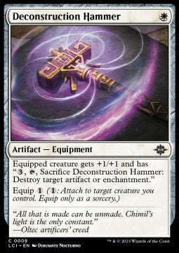 Martello della Decostruzione - Le Caverne Perdute di Ixalan (Common) [LCI-9]