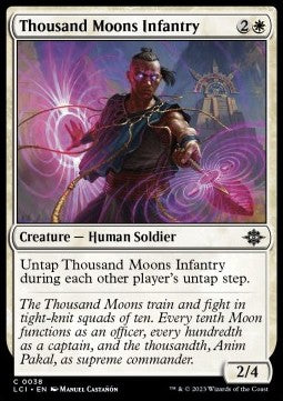 Fanteria delle Mille Lune - Le Caverne Perdute di Ixalan (Common) [LCI-38]