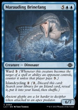 Marauding Brinefang - Le Caverne Perdute di Ixalan (Common) [LCI-64]