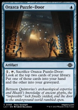 Porta Enigma di Orazca - Le Caverne Perdute di Ixalan (Common) [LCI-68]