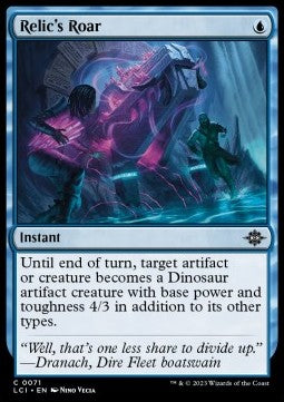 Ruggito della Reliquia - Le Caverne Perdute di Ixalan (Common) [LCI-71]