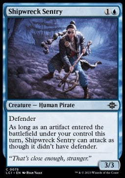 Sentinella del Relitto - Le Caverne Perdute di Ixalan (Common) [LCI-75]
