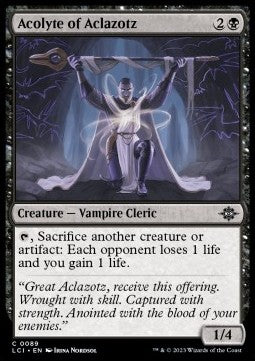 Acolyte of Aclazotz - Le Caverne Perdute di Ixalan (Common) [LCI-89]
