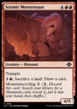 Mostrosauro Sismico - Le Caverne Perdute di Ixalan (Common) [LCI-166]