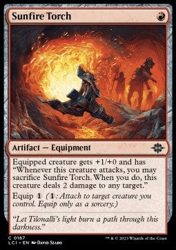 Torcia di Fuoco Solare - Le Caverne Perdute di Ixalan (Common) [LCI-167]