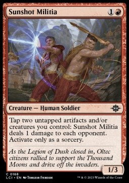 Milizia del Raggio Solare - Le Caverne Perdute di Ixalan (Common) [LCI-168]