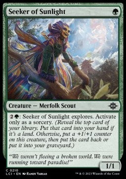Cercatrice di Luce Solare - Le Caverne Perdute di Ixalan (Common) [LCI-210]