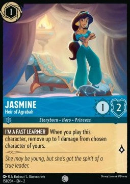 Jasmine - Heir of Agrabah - Rise of the Floodborn (Common) [2ROF-151]