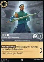 Benja - Guardian of the Dragon Gem - Rise of the Floodborn (Common) [2ROF-174]