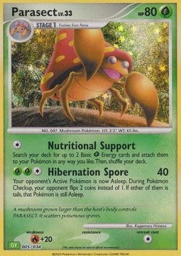 Parasect Lv.33 - Pokémon Trading Card Game Classic: Venusaur & Lugia ex Deck (Fixed) [CLV-005]