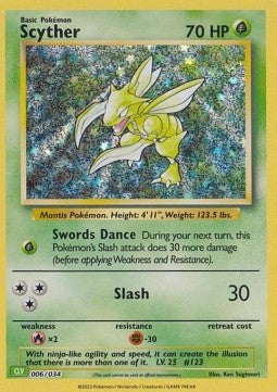 Scyther - Pokémon Trading Card Game Classic: Venusaur & Lugia ex Deck (Fixed) [CLV-006]
