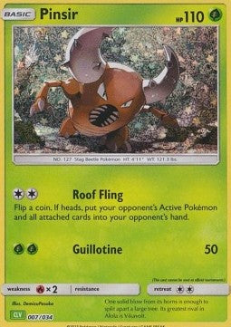 Pinsir - Pokémon Trading Card Game Classic: Venusaur & Lugia ex Deck (Fixed) [CLV-007]