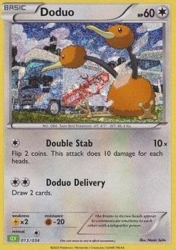 Doduo - Pokémon Trading Card Game Classic: Venusaur & Lugia ex Deck (Fixed) [CLV-013]