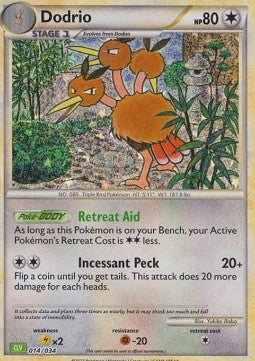 Dodrio - Pokémon Trading Card Game Classic: Venusaur & Lugia ex Deck (Fixed) [CLV-014]