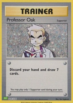 Professor Oak - Pokémon Trading Card Game Classic: Venusaur & Lugia ex Deck (Fixed) [CLV-024]